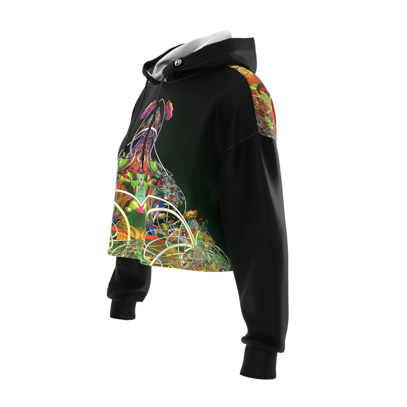 Galactic Priest Cropped Hoodie