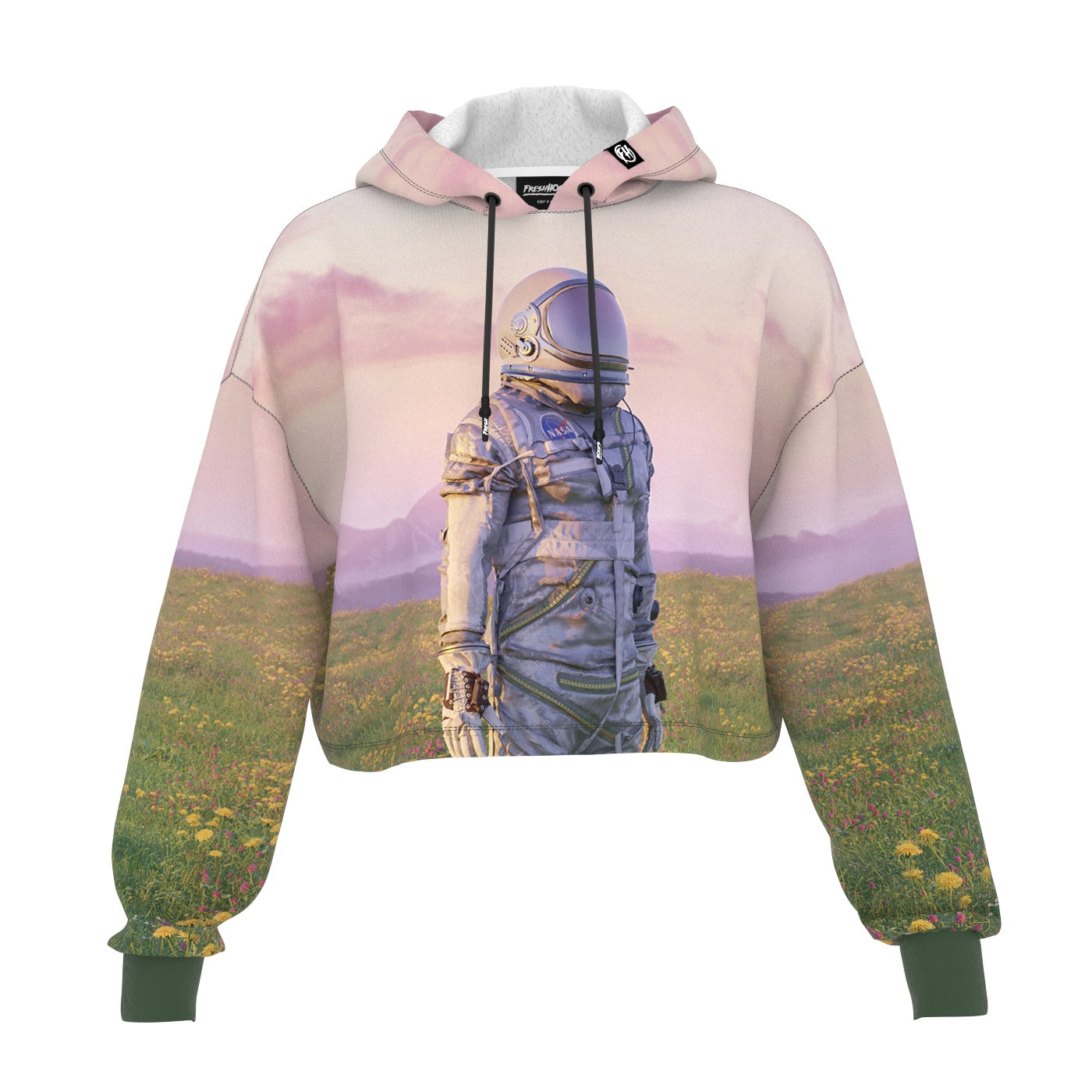 Fields Cropped Hoodie