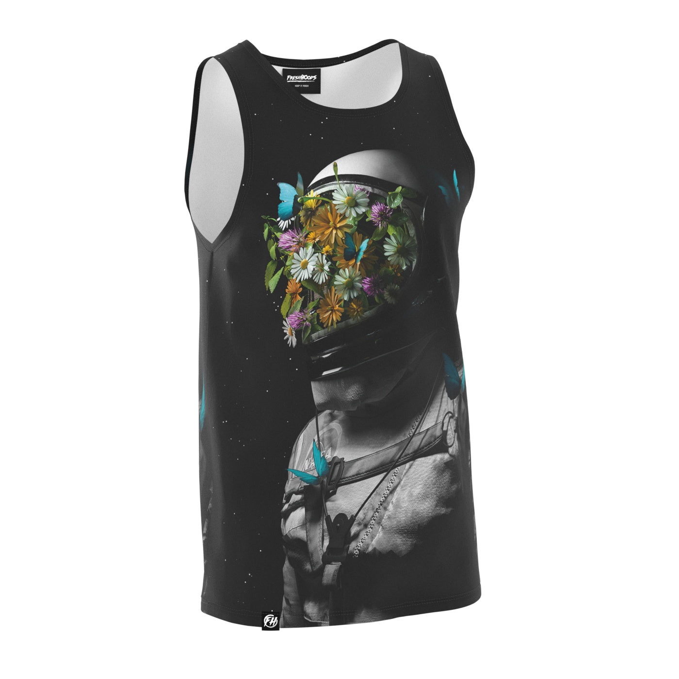 Flower Face Tank Top