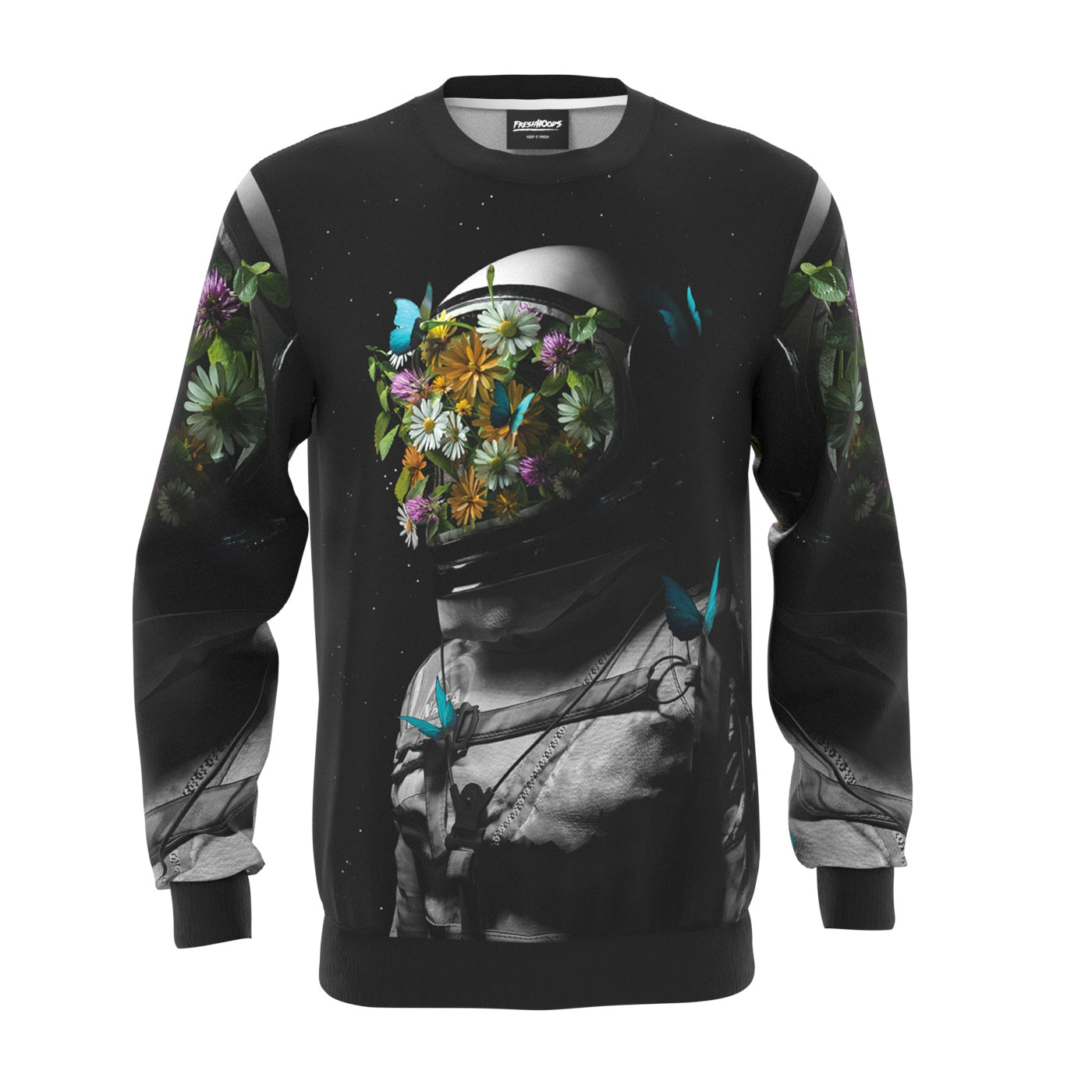 Flower Face Sweatshirt