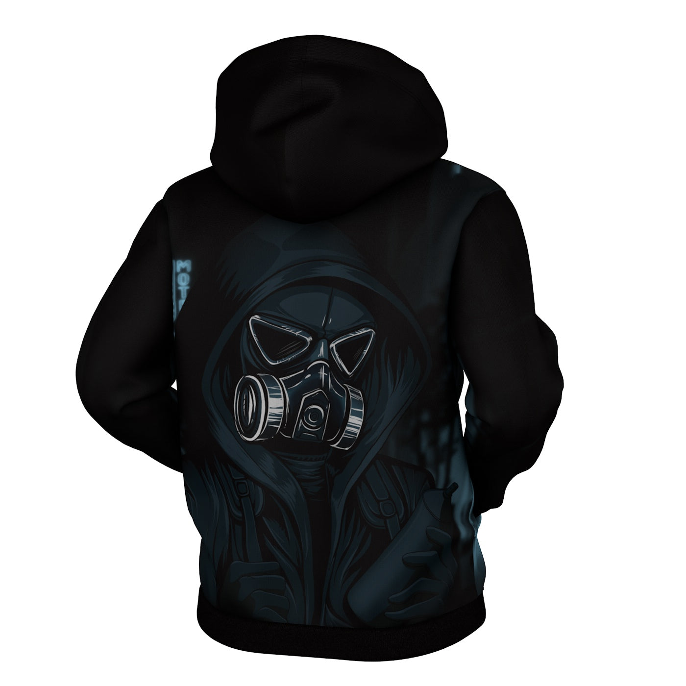 Masked Man Zip Up Hoodie