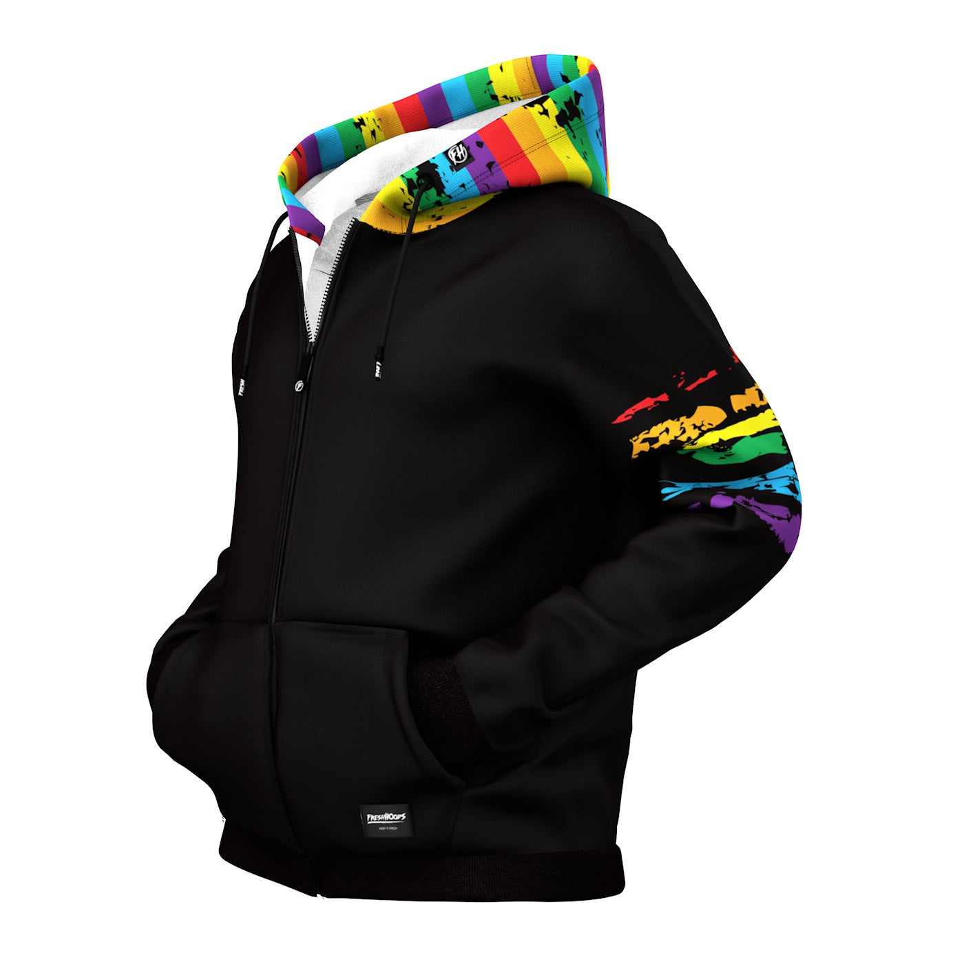 PRIDE Zip Up Hoodie