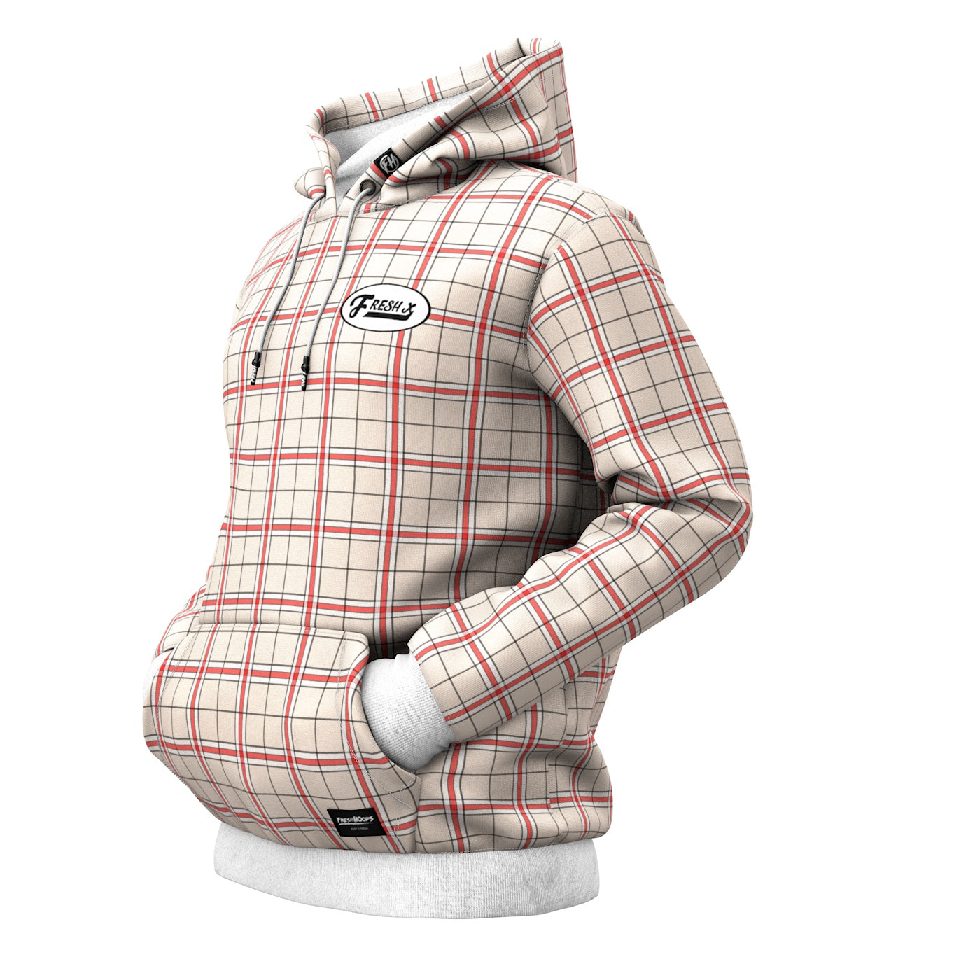 Fresh XPlaid Hoodie