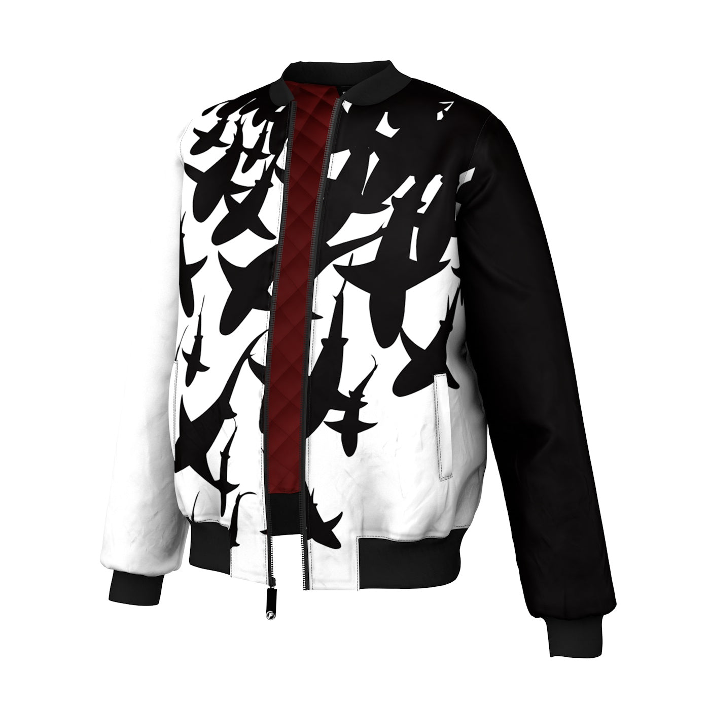 Swarm Of Sharks Bomber Jacket