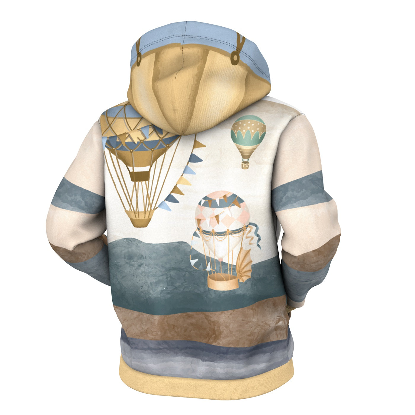 Balloon Land Zip Up Hoodie