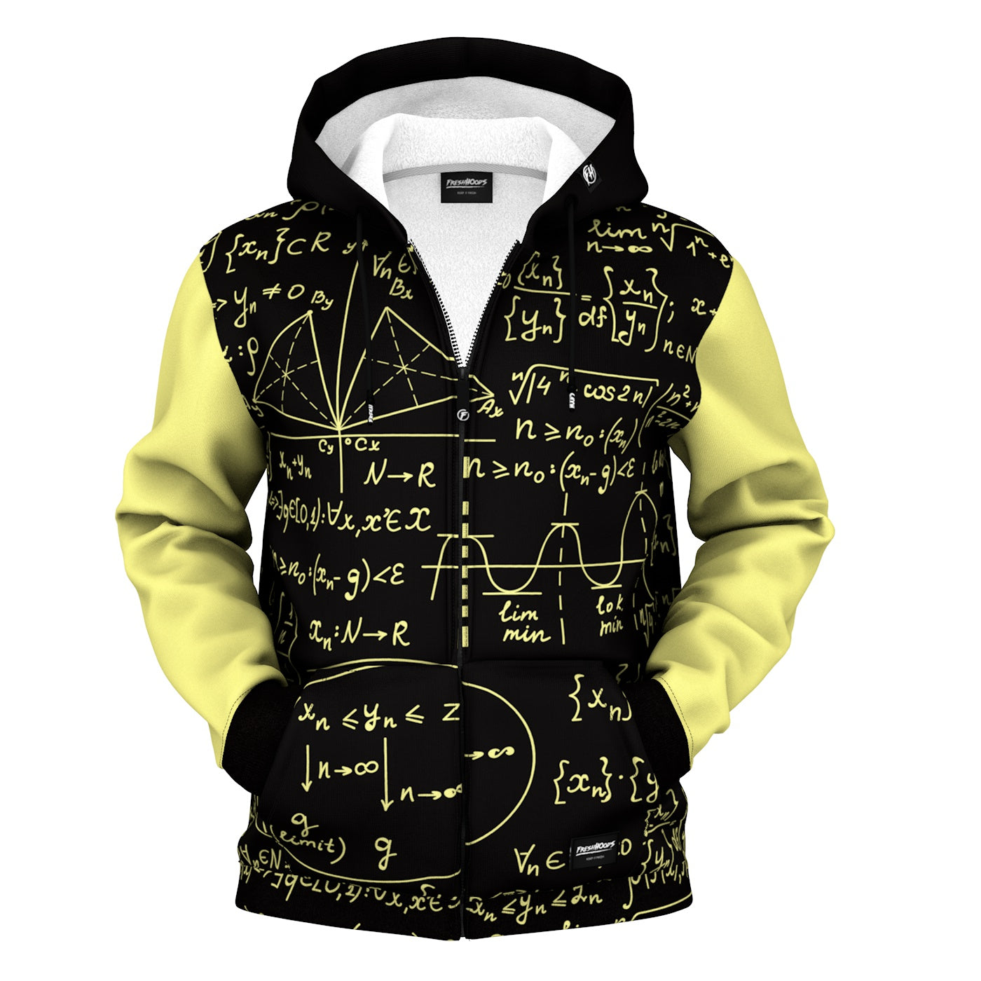 Math Routine Zip Up Hoodie