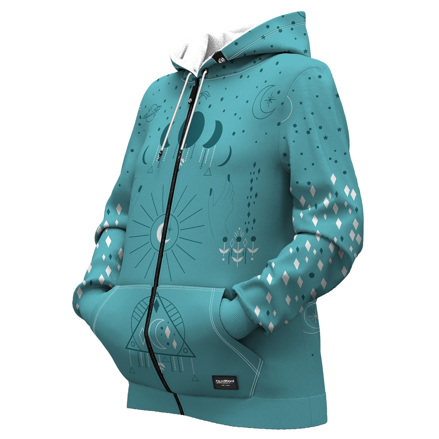 Stargaze Women Zip Up Hoodie