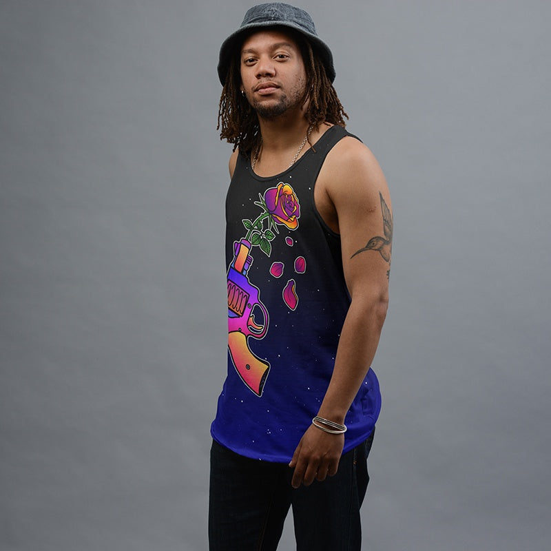 Gun n' Rose Tank Top