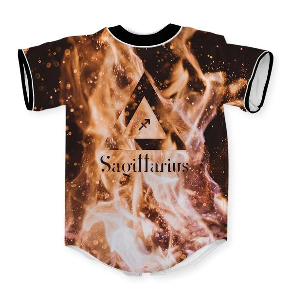 Sagittarius In The Flames Jersey