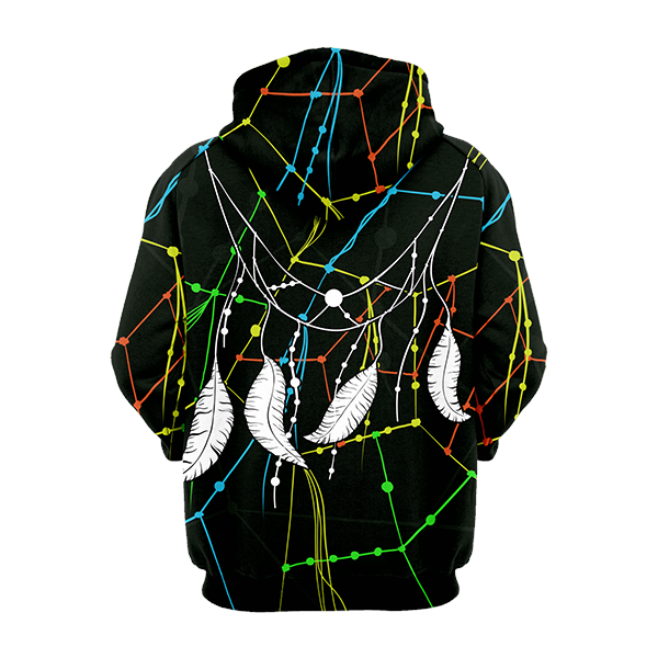 Sacral Feathers Hoodie