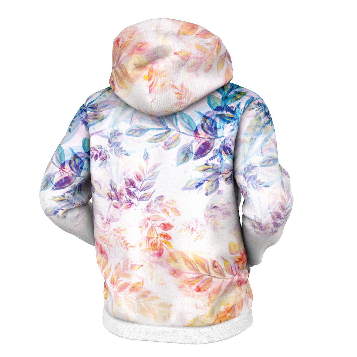 Sunset Bloom Zip Up Hoodie