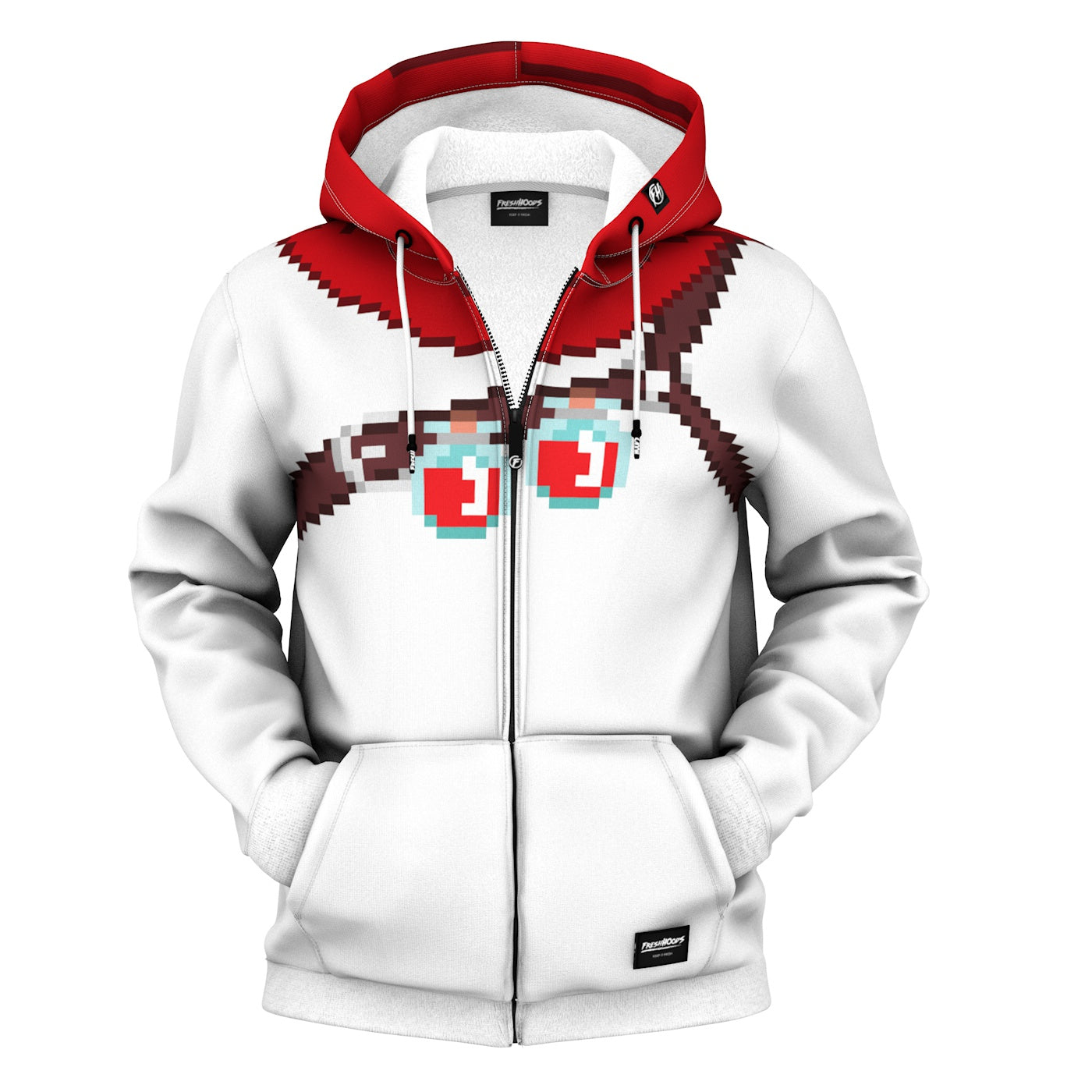 Legendary Hero Zip Up Hoodie