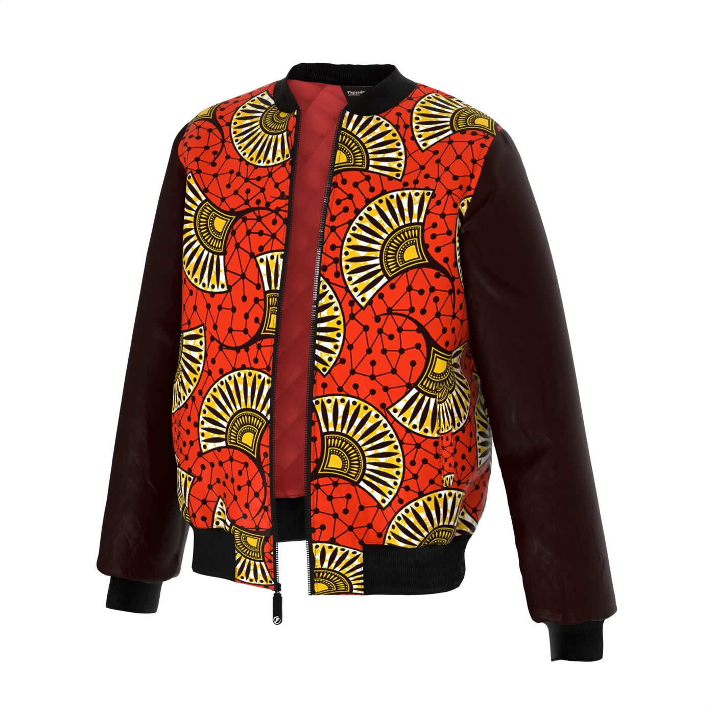 Abstract Fan Bomber Jacket