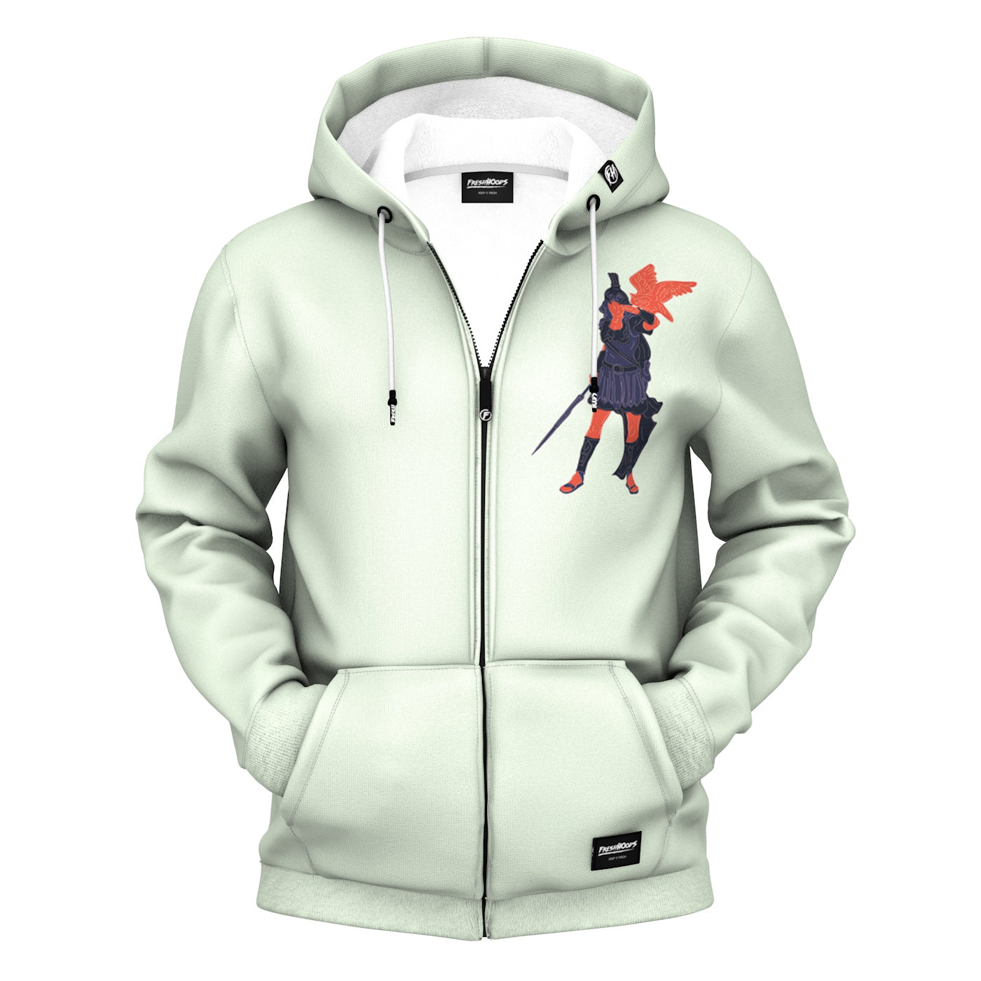 Athena Zip Up Hoodie