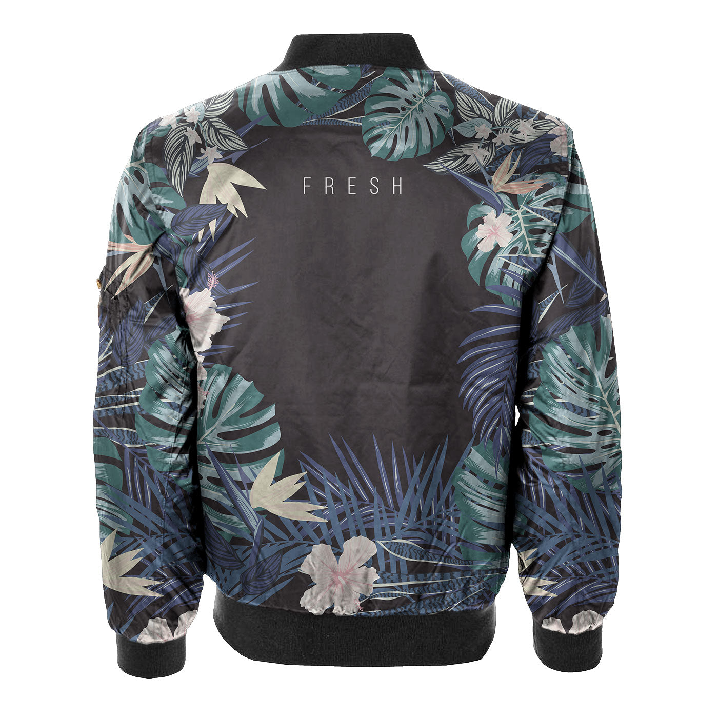 Dark Rosemallows Bomber Jacket