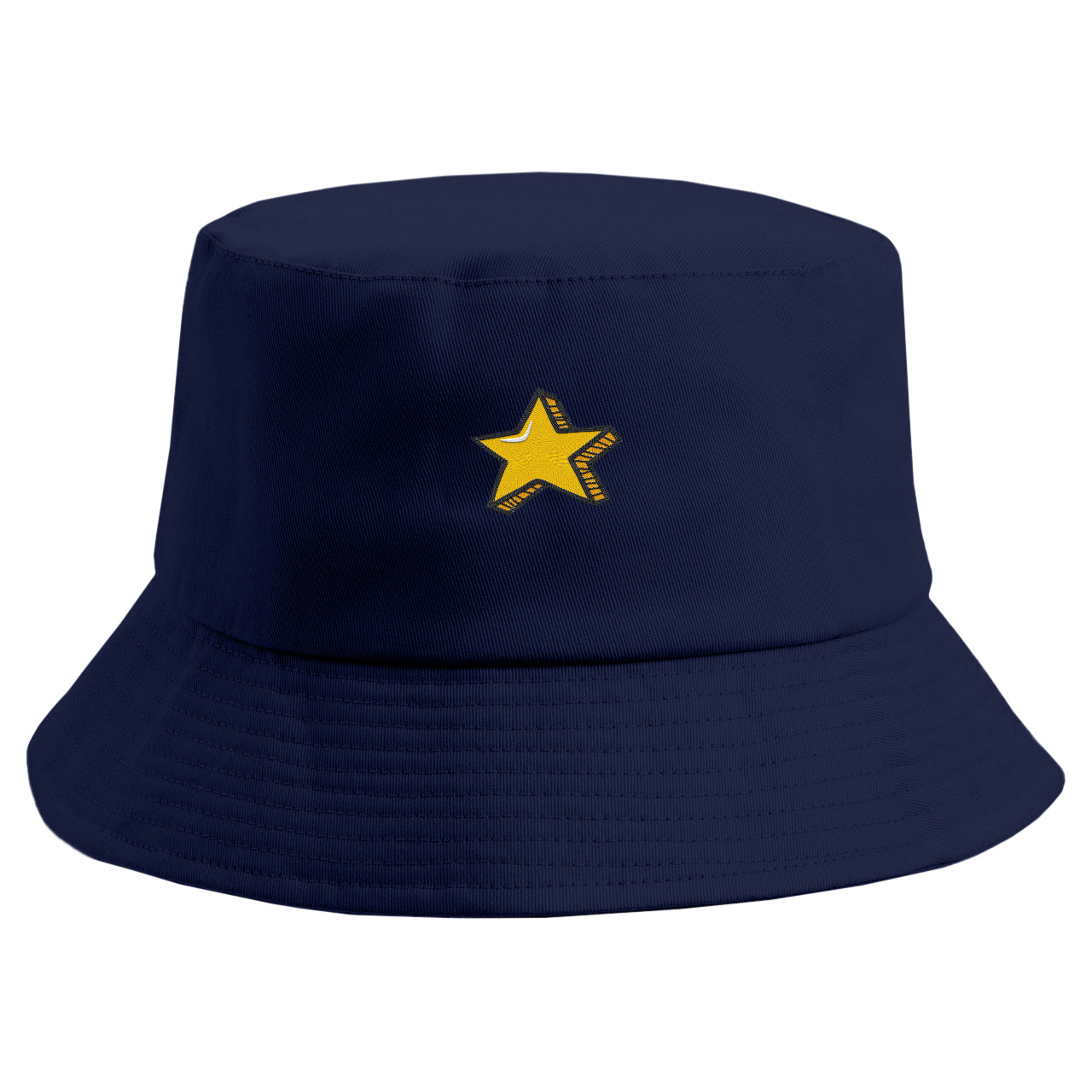 Embroidered Star Bucket Hat