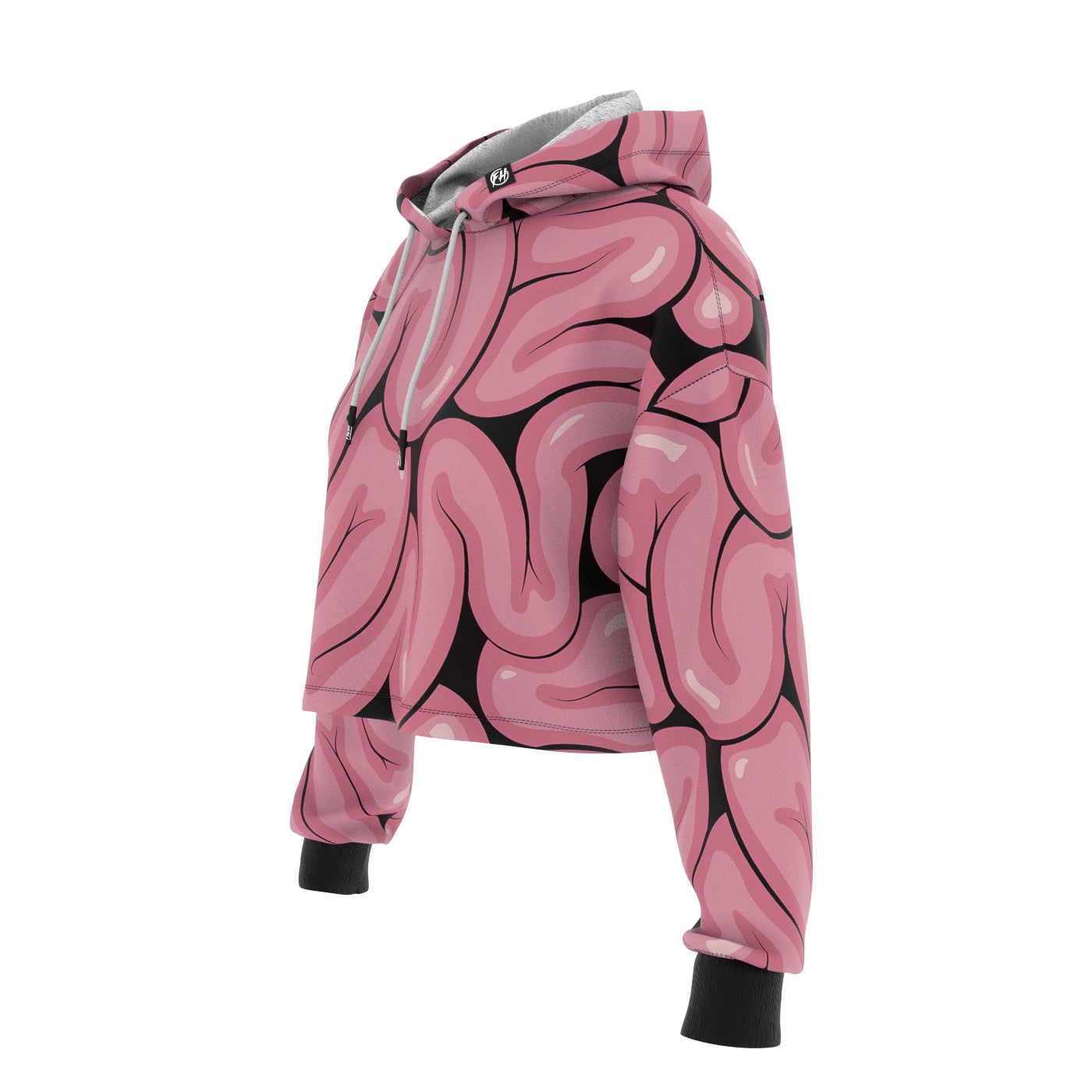 Brainwash Cropped Hoodie