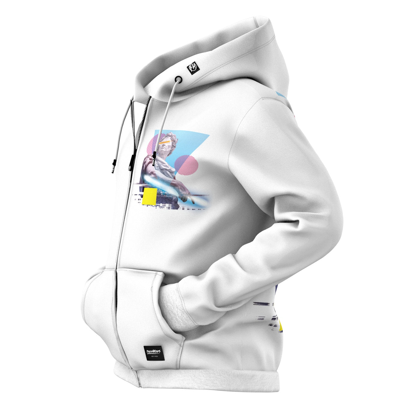 Caesar Zip Up Hoodie