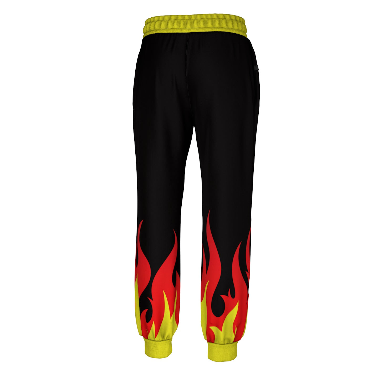 Cartoon Flame Sweatpants