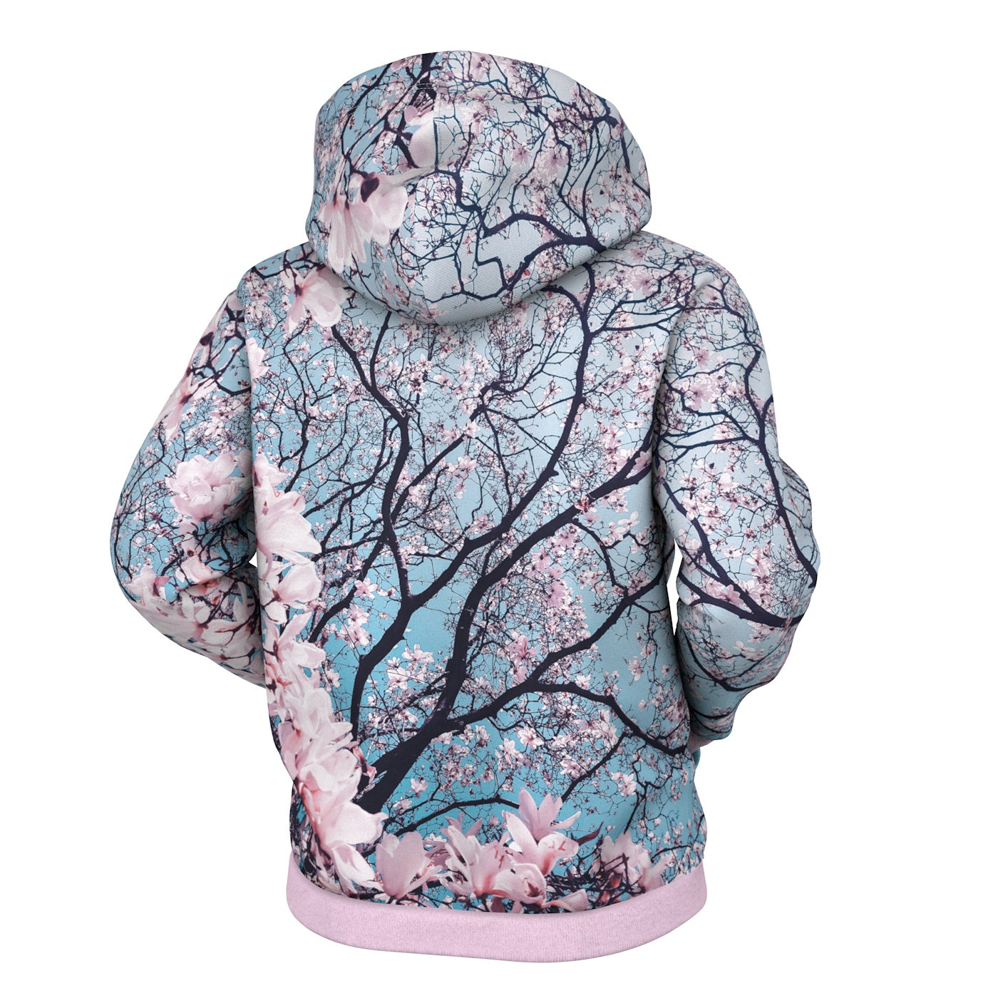 Cherry Blossom Zip Up Hoodie