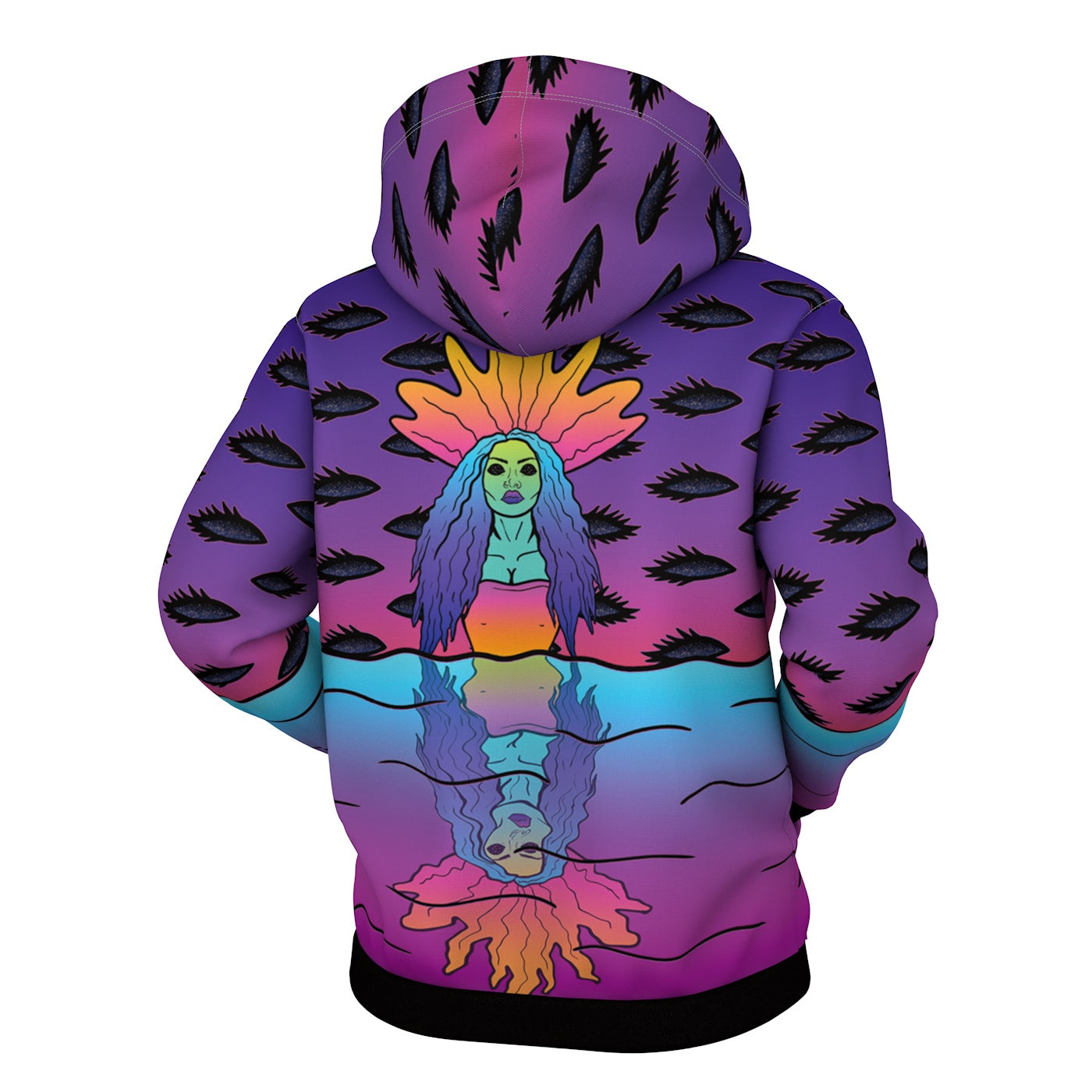 Deep Sea Zip Up Hoodie