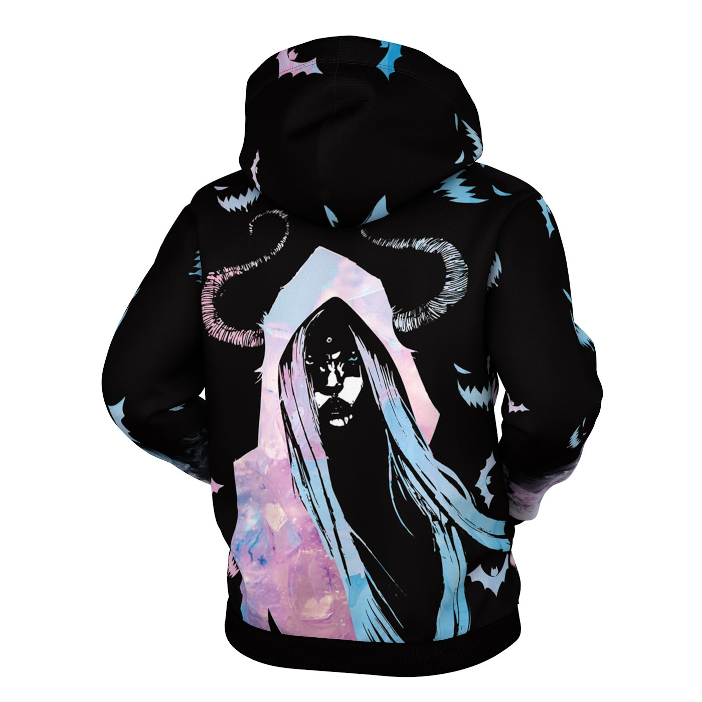 Demon Girl Zip Up Hoodie