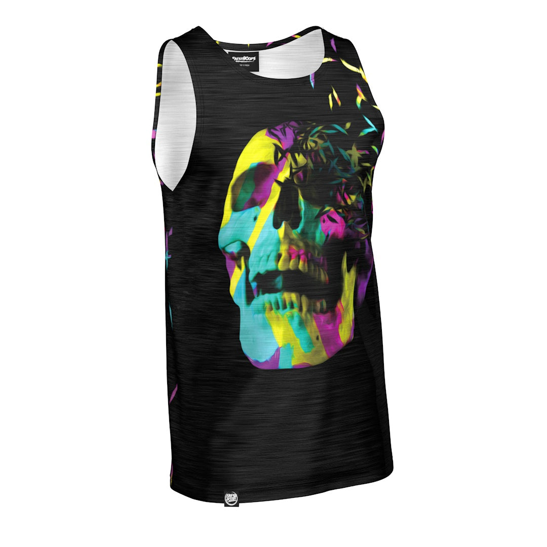 Faded Skull Tank Top