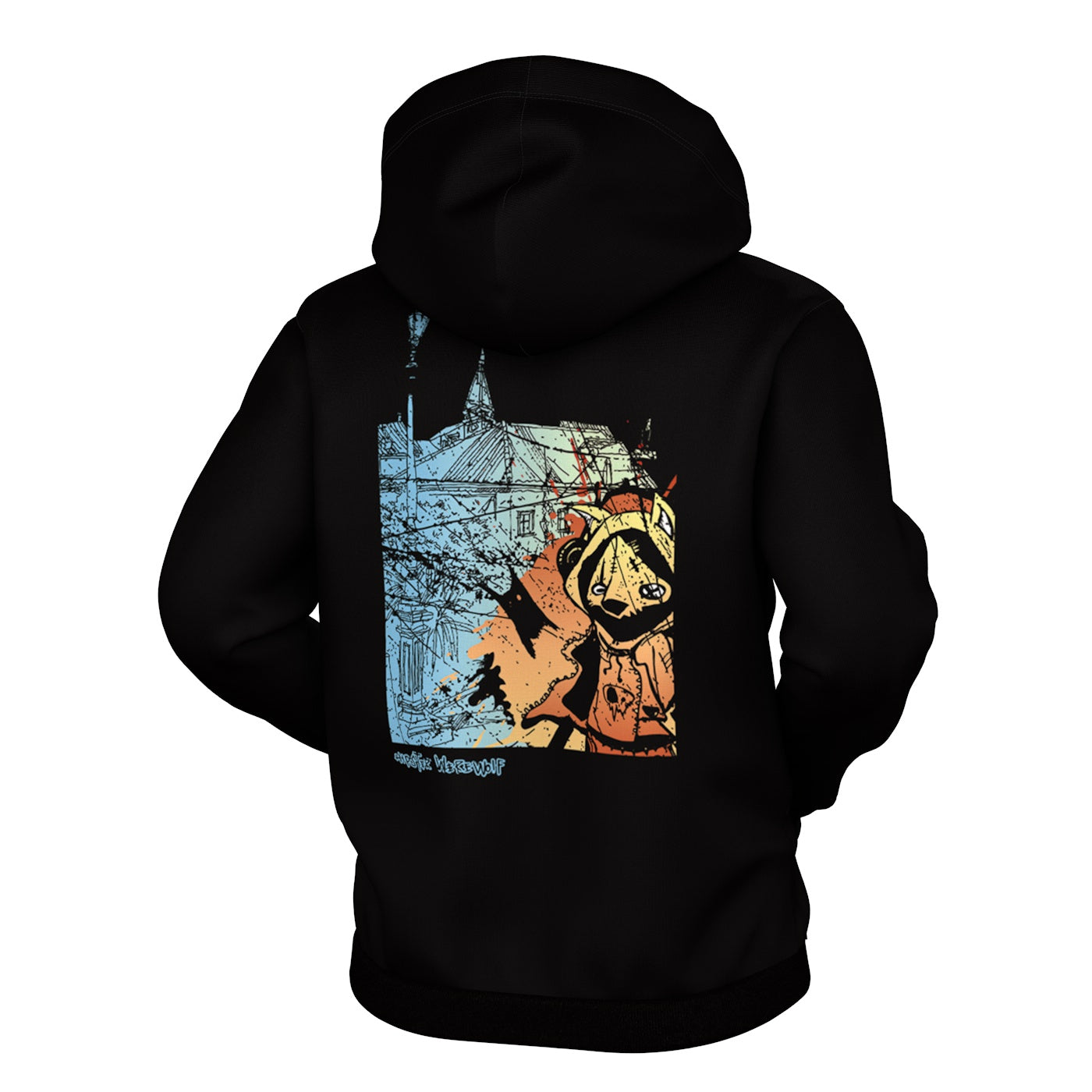 FoxSplash Zip Up Hoodie