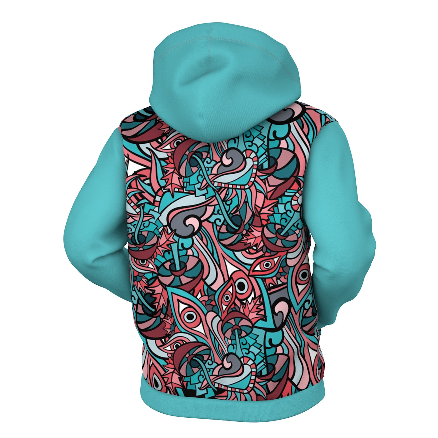 Fresh Doodle Zip Up Hoodie