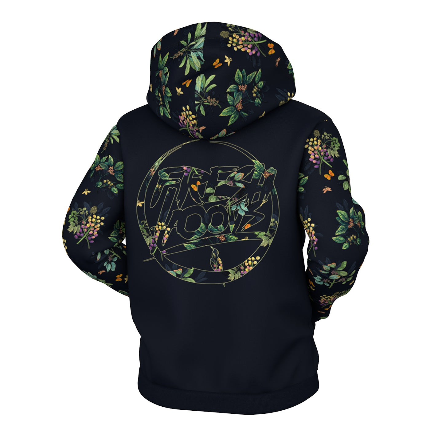 In Paradise Zip Up Hoodie