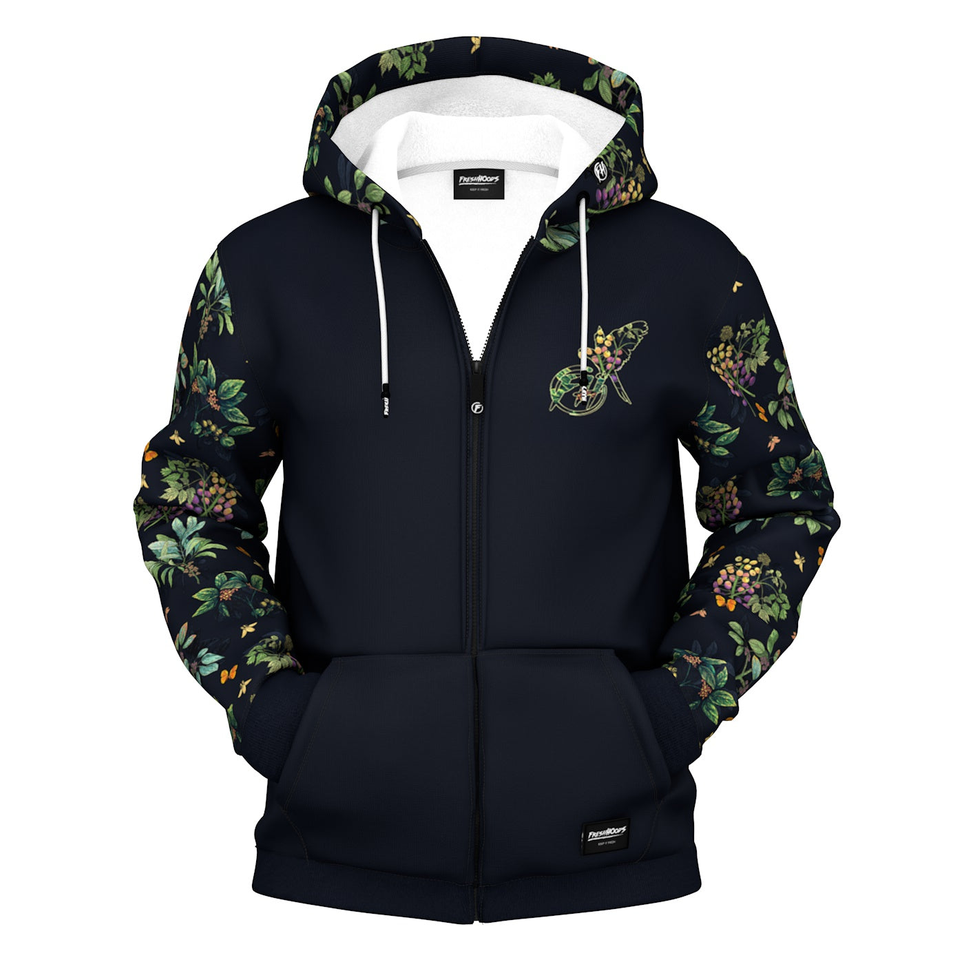 In Paradise Zip Up Hoodie