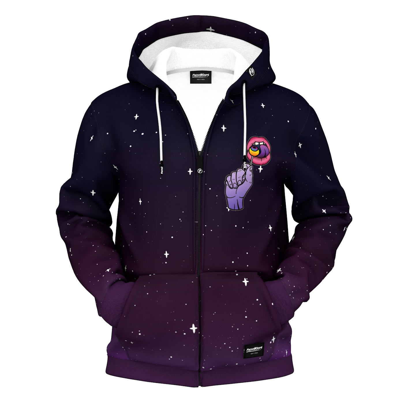 Lolly Poppin' Zip Up Hoodie