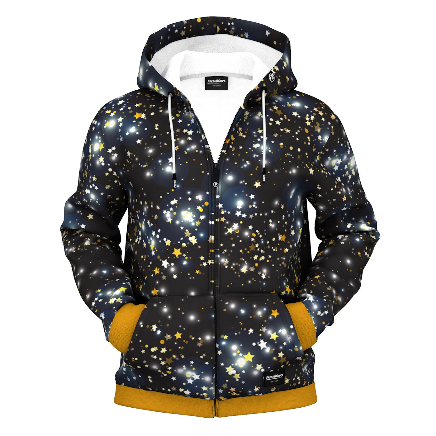 Lucky Star Zip Up Hoodie