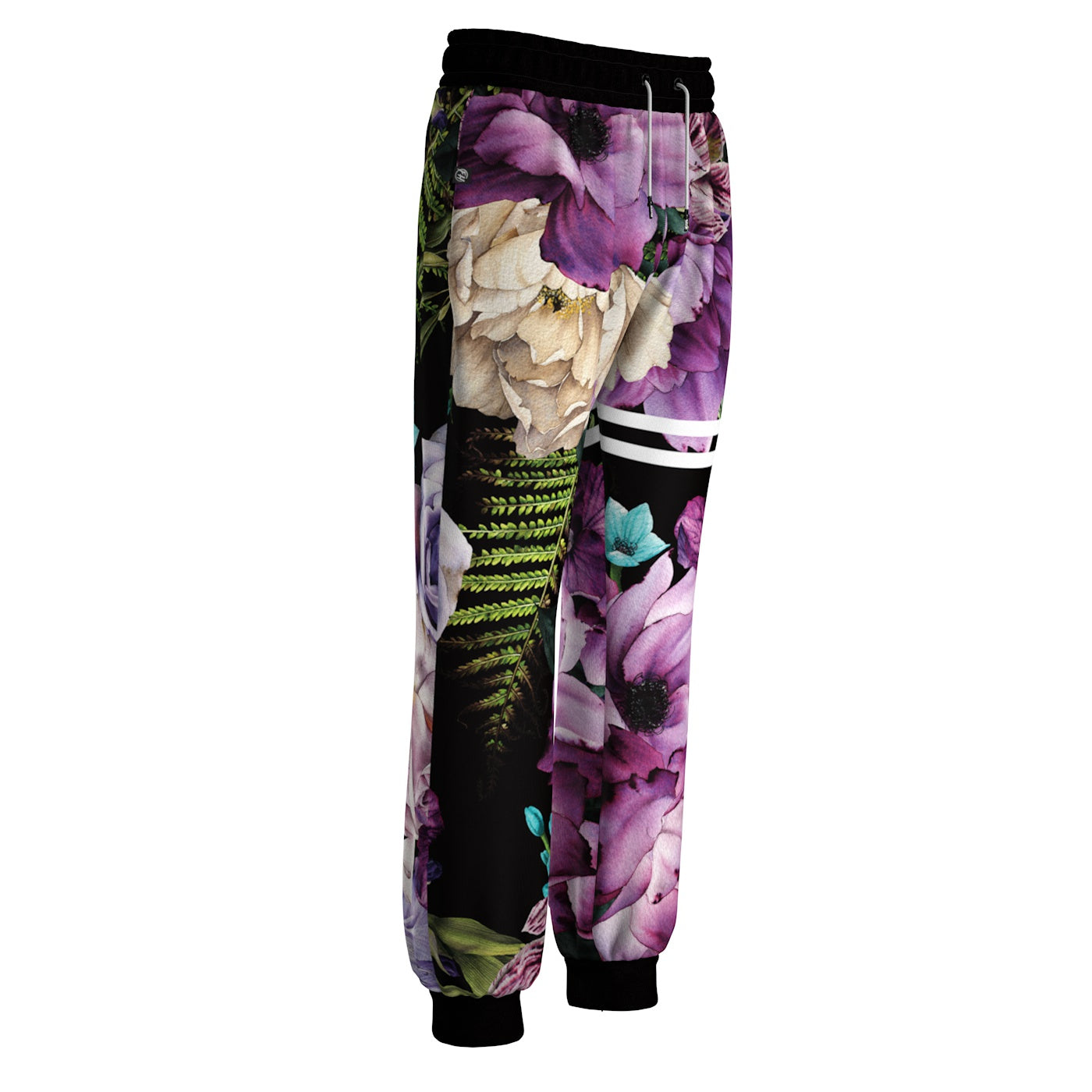 Magenta Purple Blossom Sweatpants