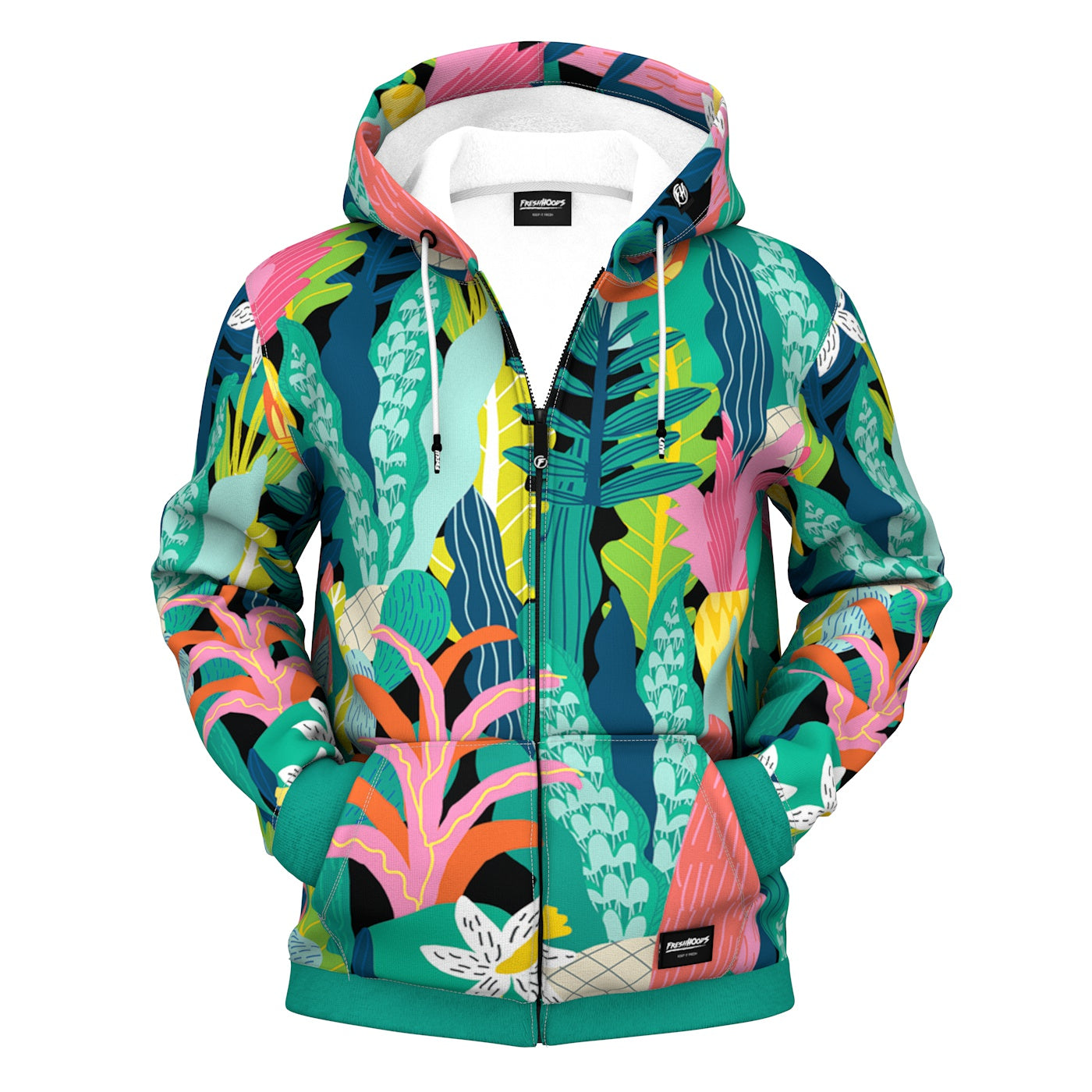 Maoli Zip Up Hoodie