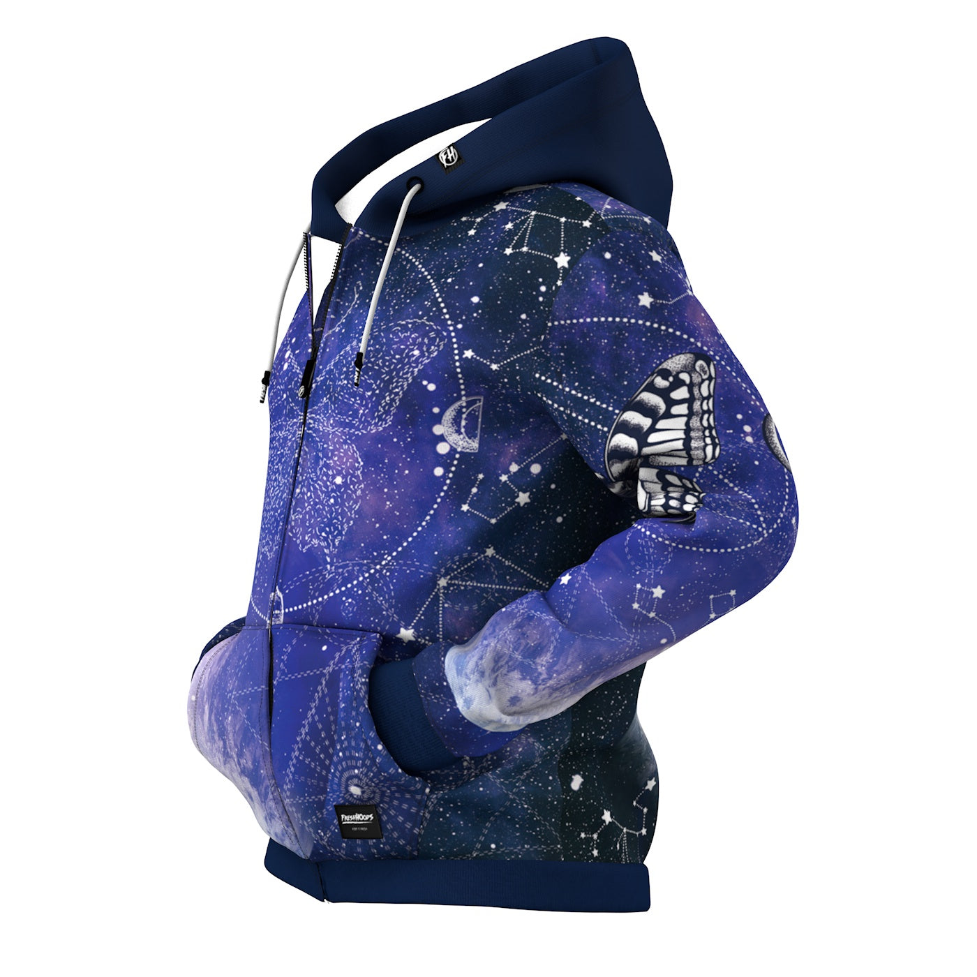 Mariposa Stars Zip Up Hoodie