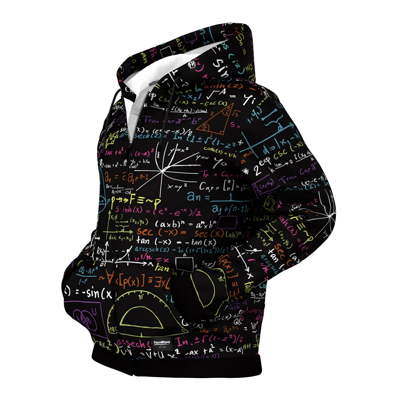 Math Zip Up Hoodie