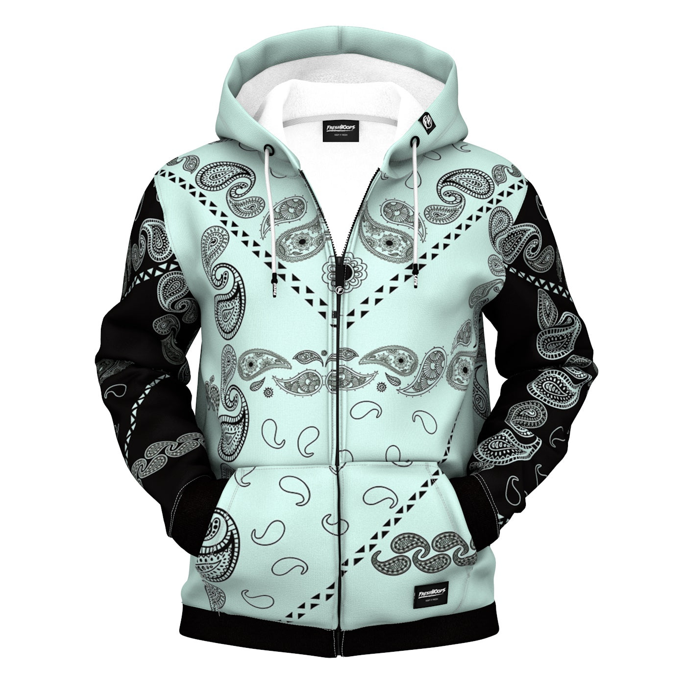 Mint Gang Zip Up Hoodie