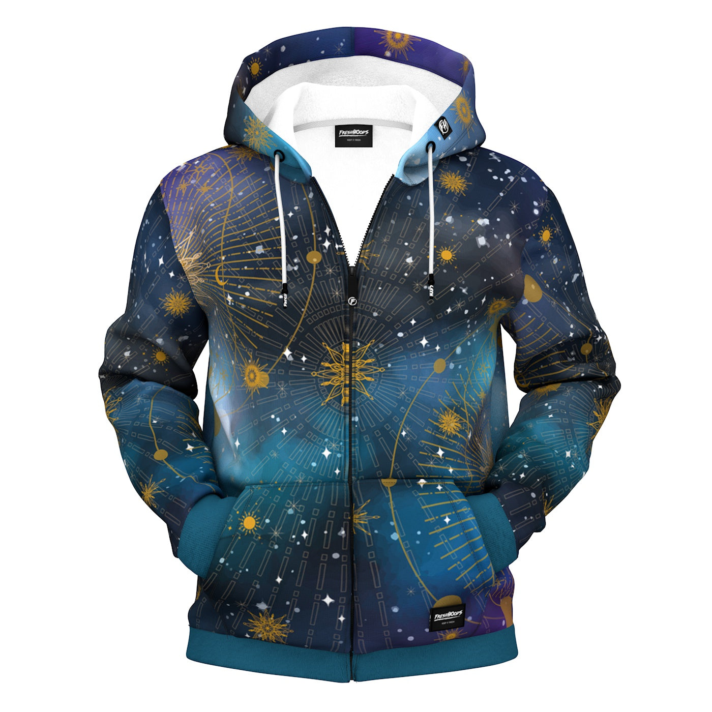 Morning Star Zip Up Hoodie