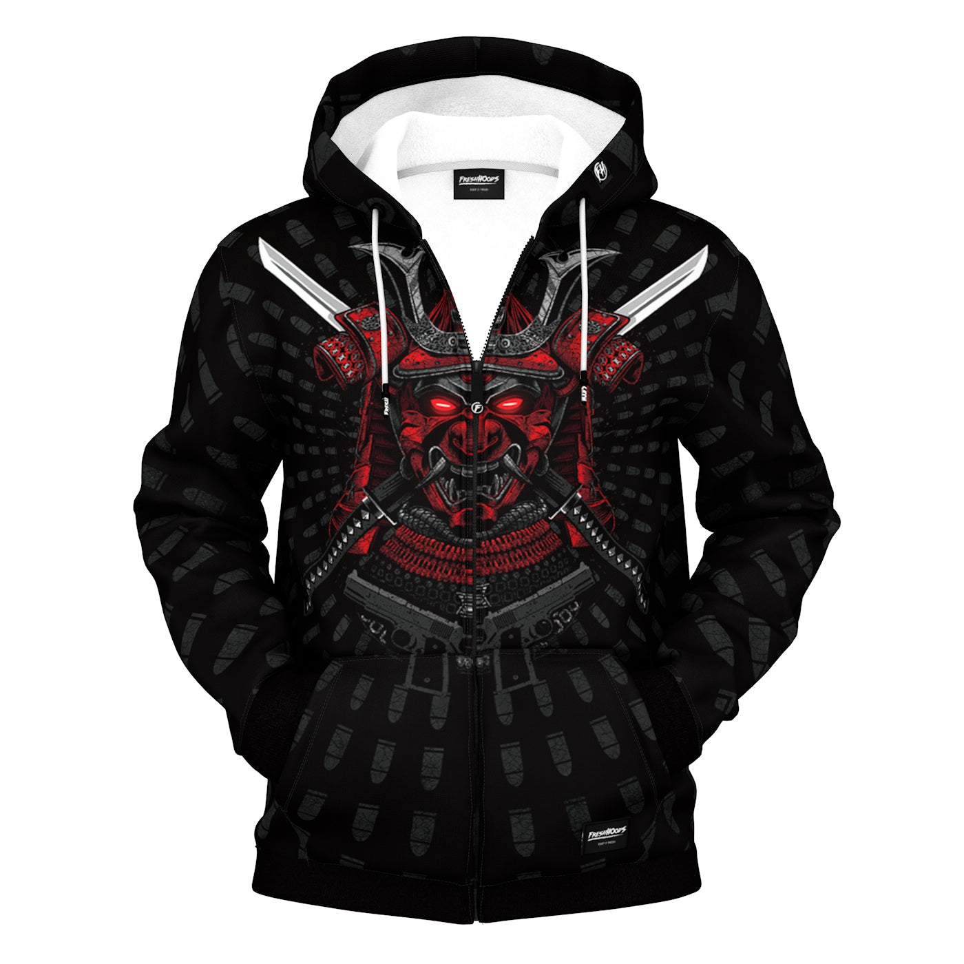 New Samurai Zip Up Hoodie