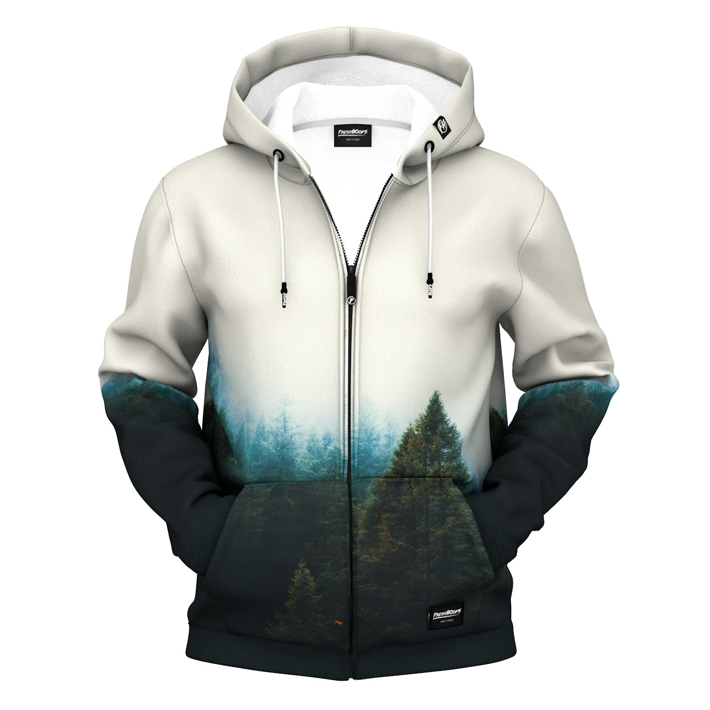 Observation Zip Up Hoodie