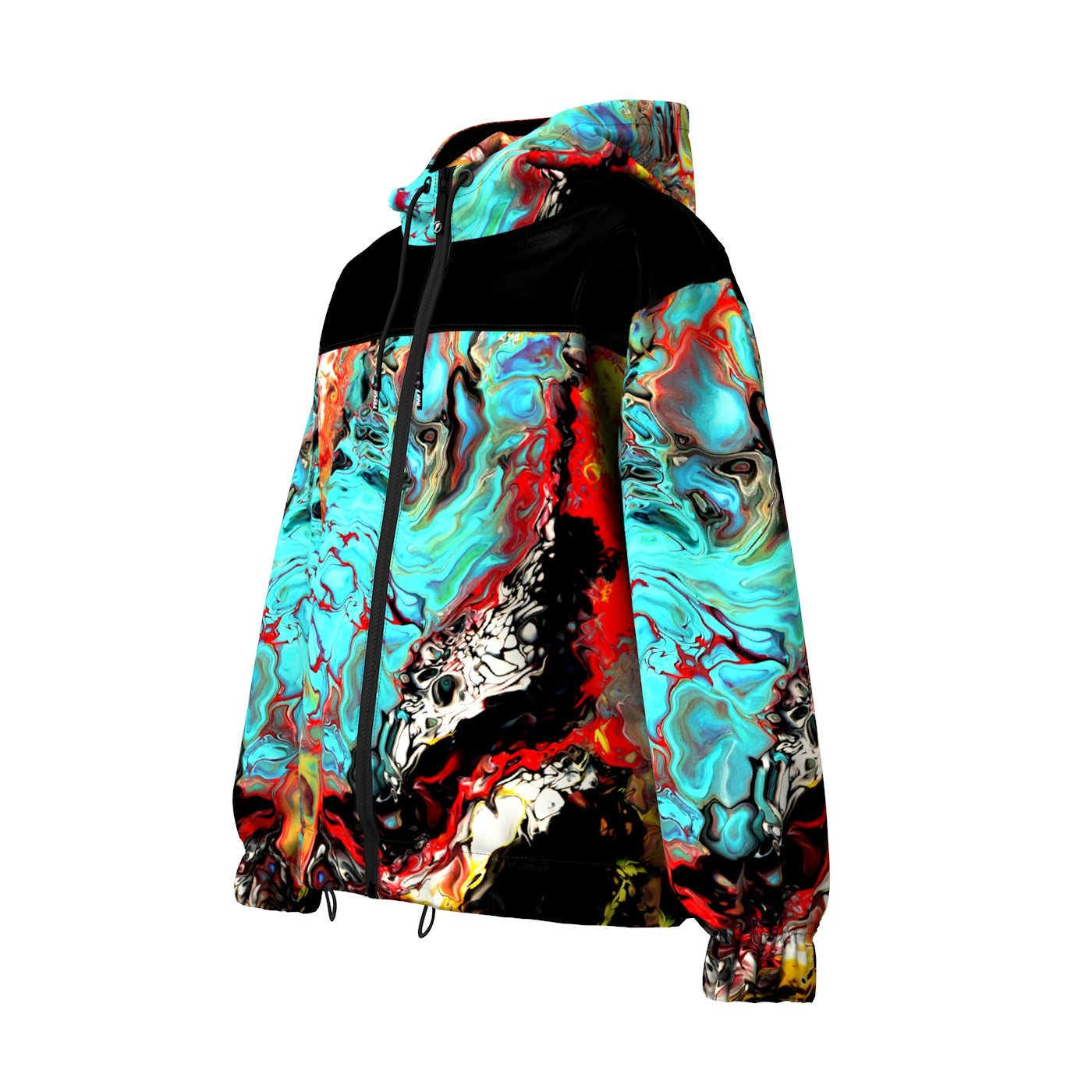 Oil Painting Windbreaker