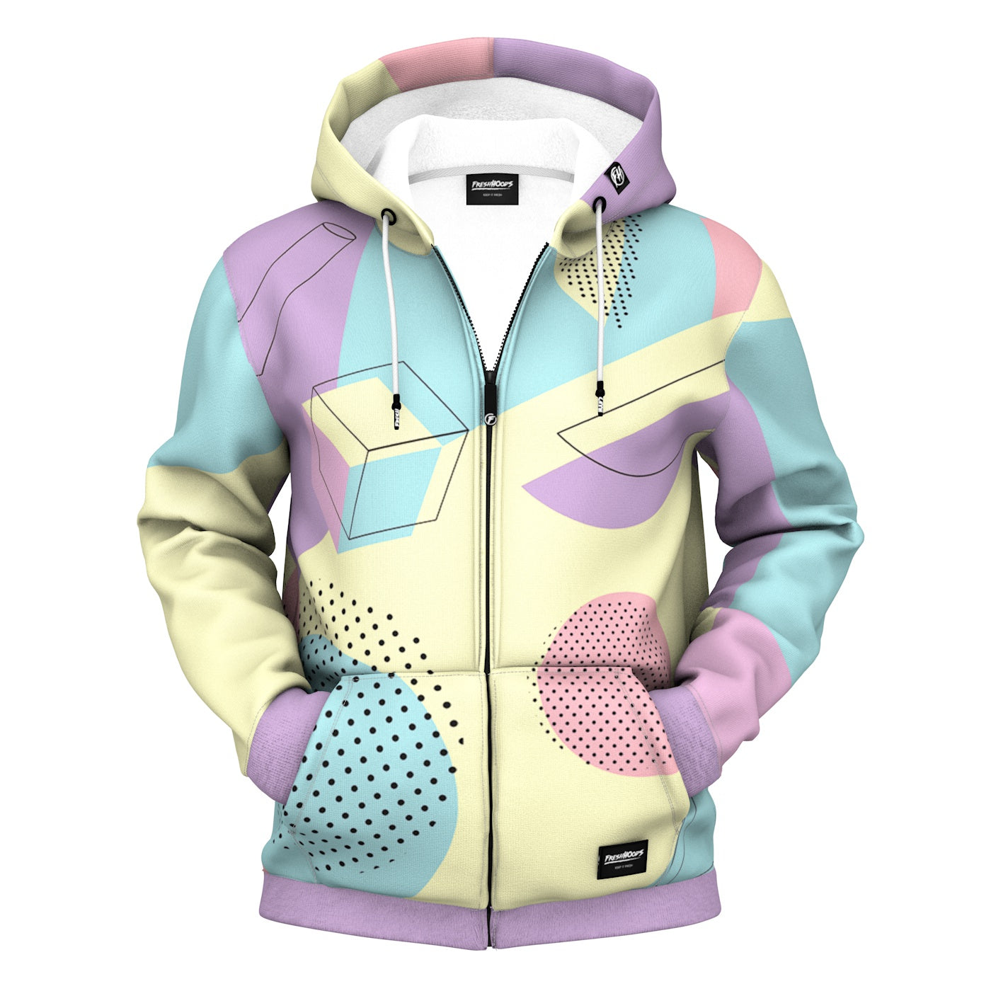 PASTEL Zip Up Hoodie