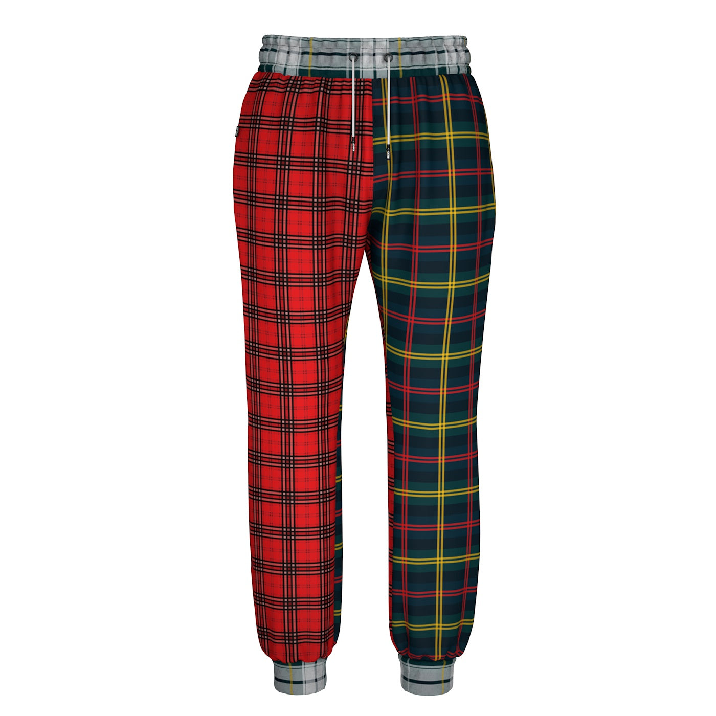 Plaid Combined Sweatpants