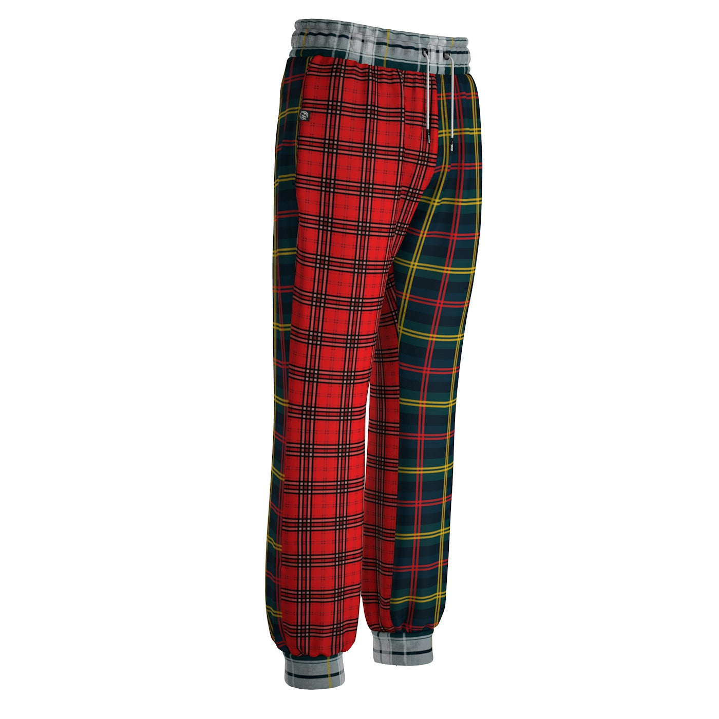 Plaid Combined Sweatpants