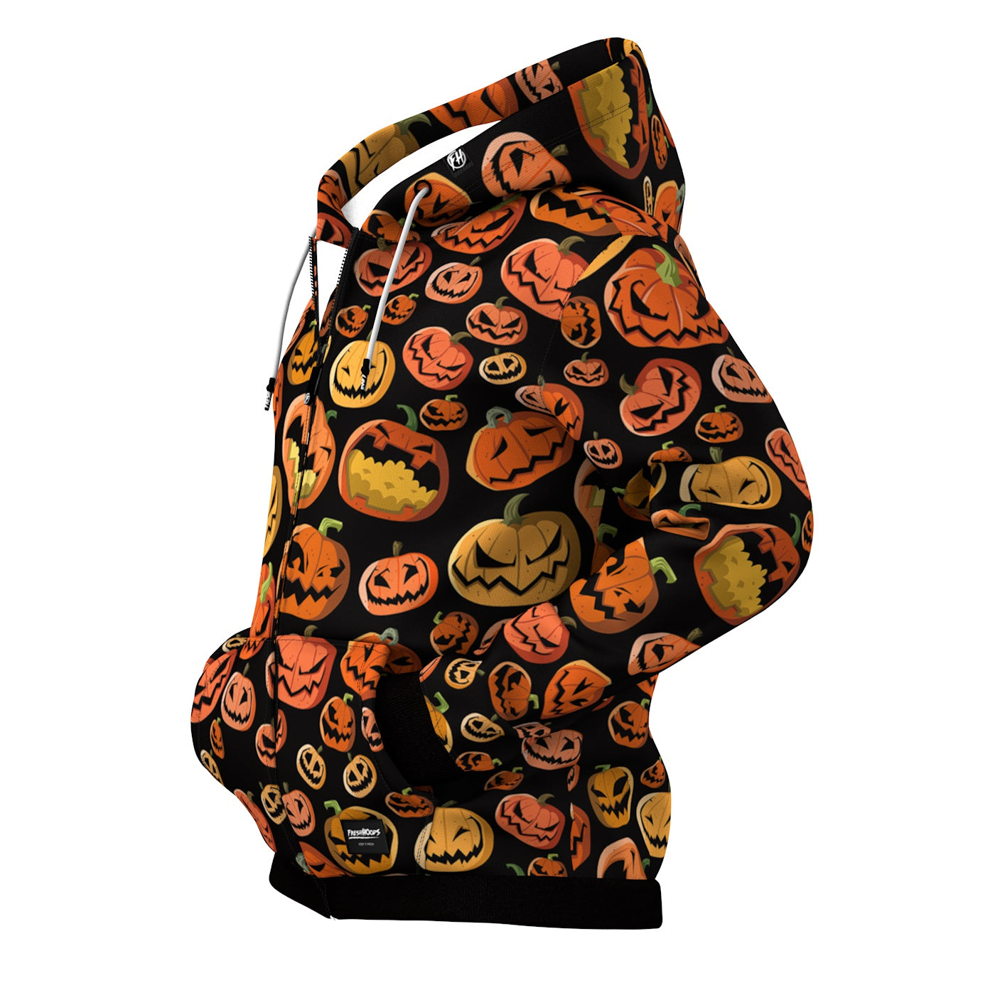 Pumpkin Zip Up Hoodie