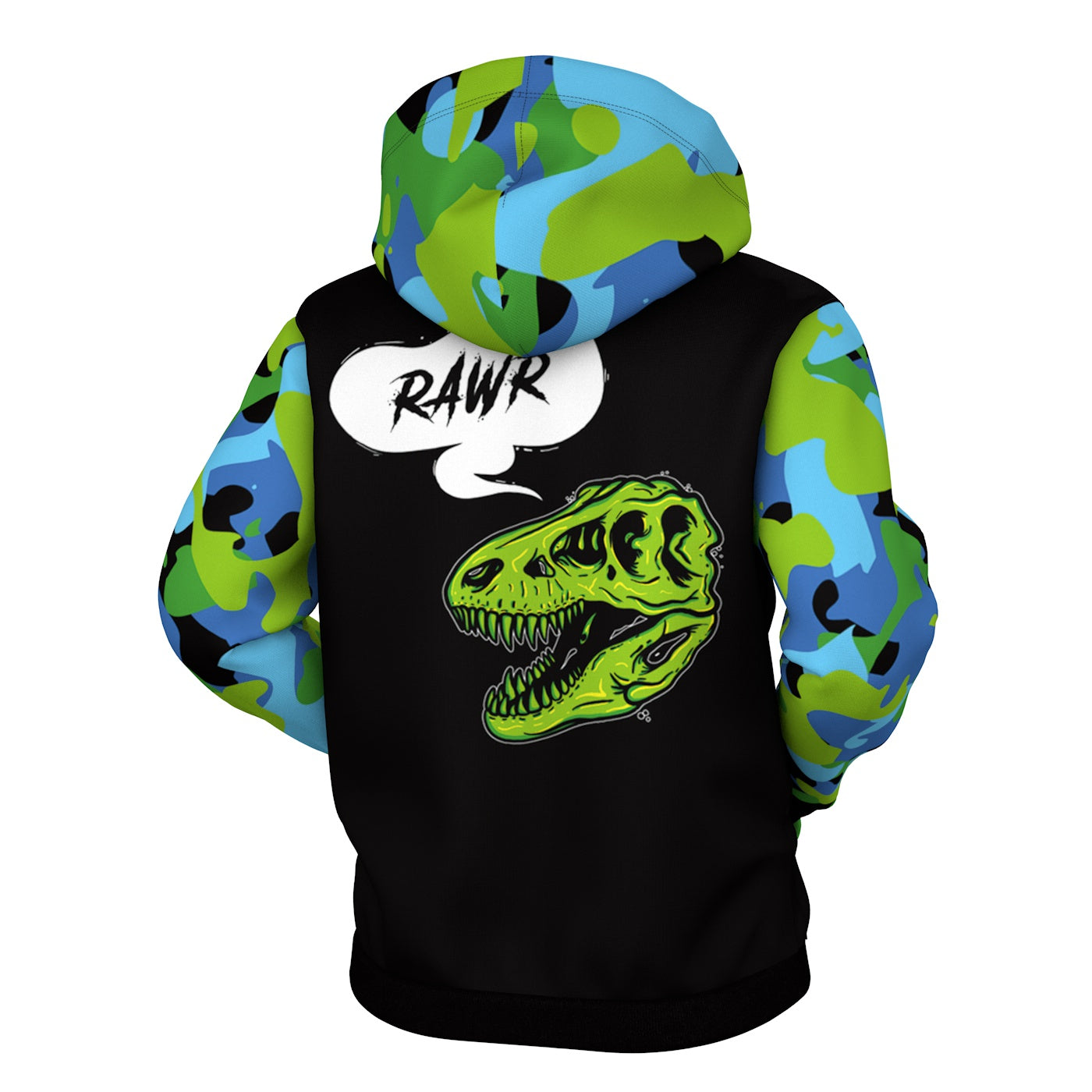 Rawr Zip Up Hoodie