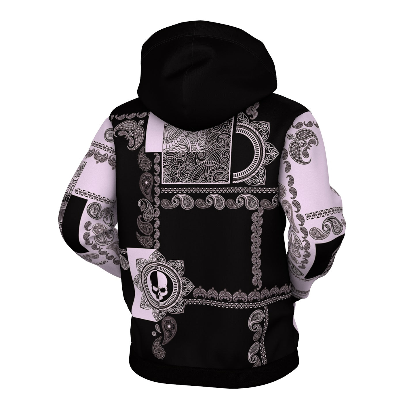 Skull Tribe Zip Up Hoodie