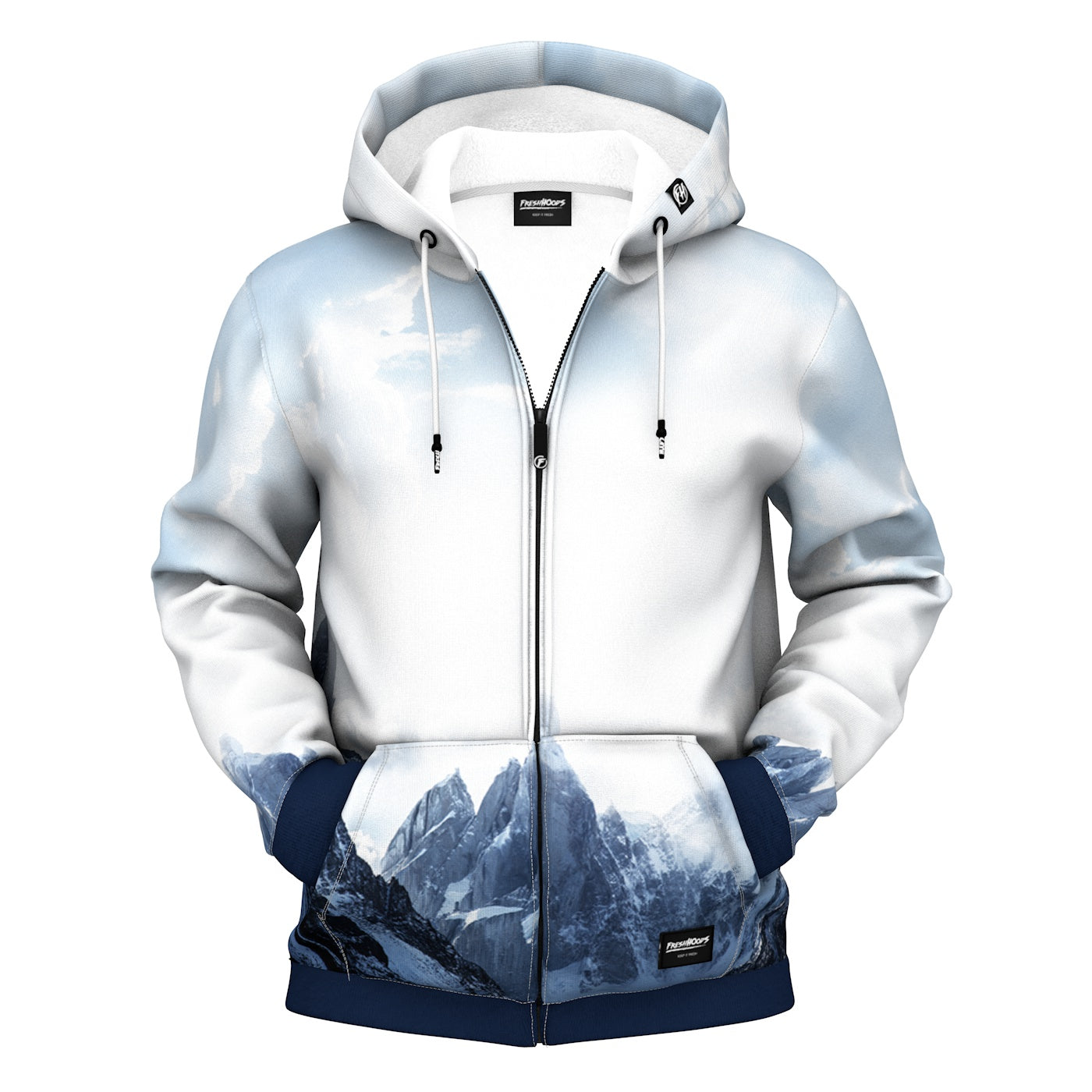 Snow Ridge Zip Up Hoodie