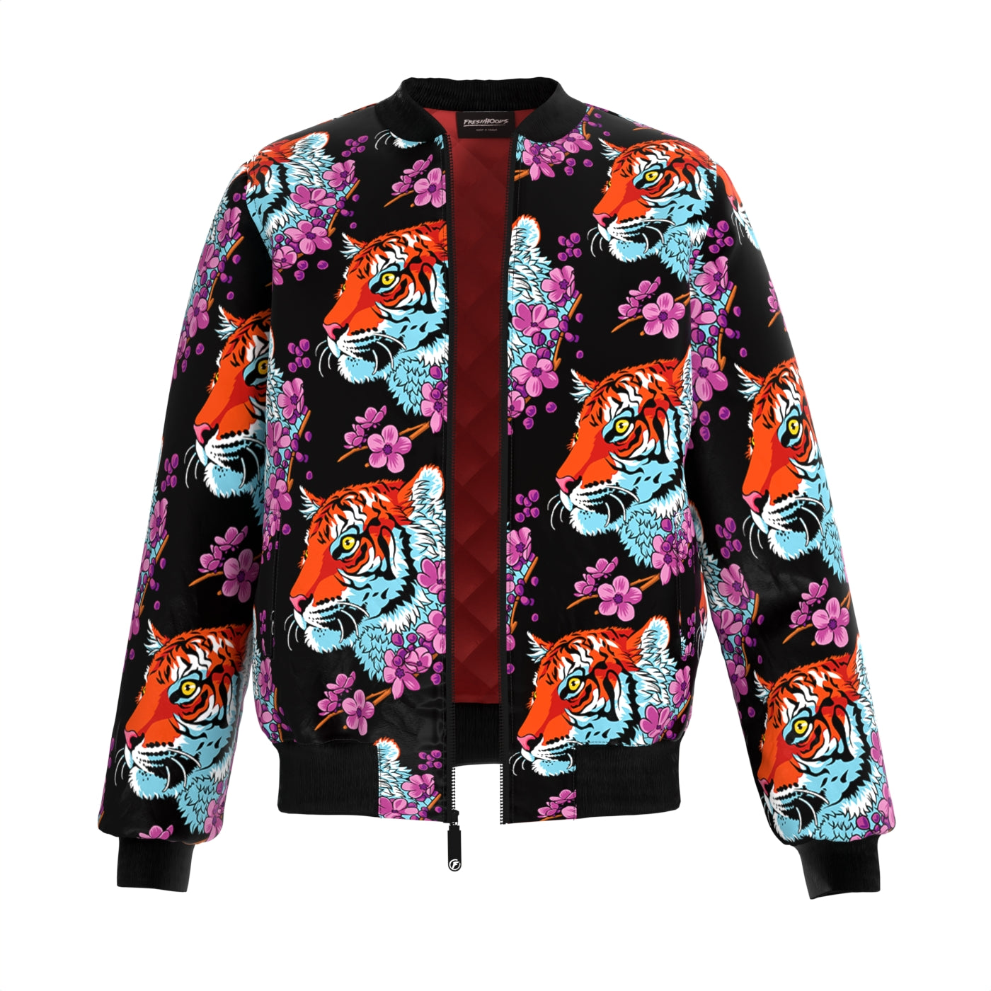 Tiger Sakura Bomber Jacket